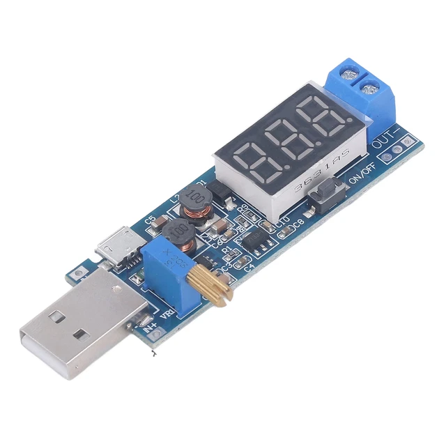 Régulateur De Tension Variable Module Convertisseur DC 0-36V 60W Avec Affichage Numérique