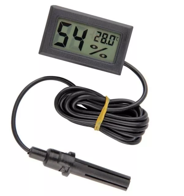 Mini Digital LCD Thermometer Hygrometer Humidity Temperature Meter Indoor UK