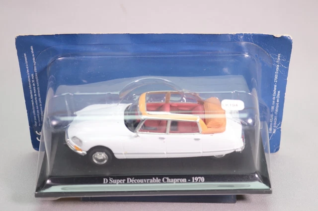 LK194 NOREV - UH Atlas 1/43 1:43 Citroen D Super découvrable chapron 1970 41