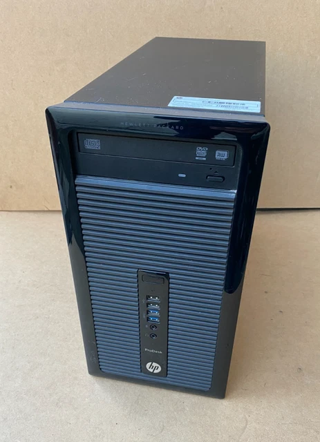 PC HP ProDesk 400 G3 SFF – Intel Pentium G4400, 16Go RAM, 360Go SSD + 1To HDD, Win10