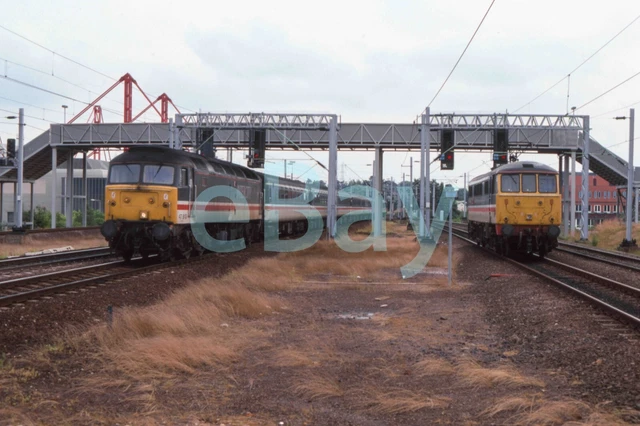 35MM RAILWAY SLIDE of Class 47 47813 @ Birmingham Intl Copyright to ...