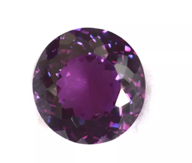 Natural Alexandrite Round Shape Certified Excellent Loose Gemstone 46.85 Ct.