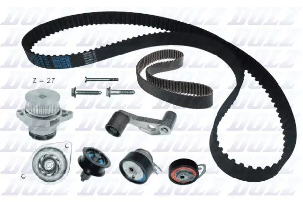 KIT DE DISTRIBUTION + POMPE à EAU VW GOLF VI 1.4,SEAT IBIZA III 1.4 16V