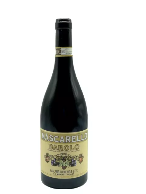 Barolo Docg 2018 Mascarello Michele Etichetta Speciale Vino Rosso (75cl, 14%)