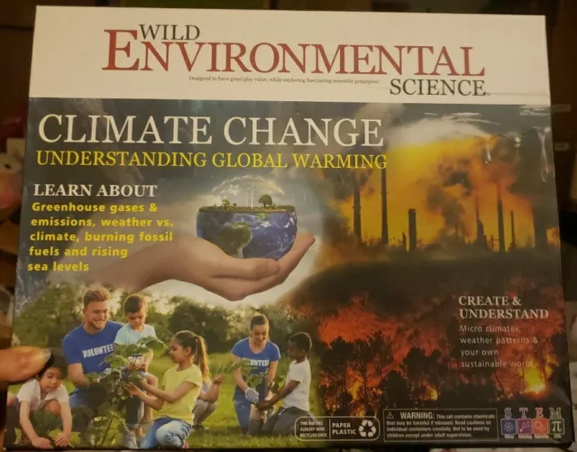 Wild Environmental Science CLIMATE CHANGE Science Kit Age 8+ Global Warming STEM