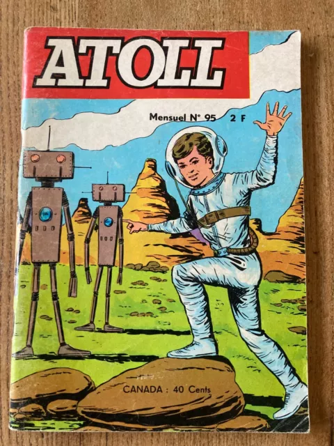 ATOLL MENSUEL NUMERO 95 EDIT JEUNESSE ET VACANCES janvier 1975