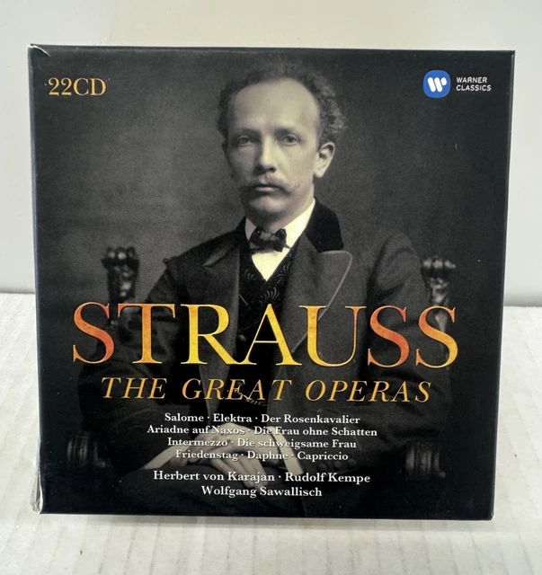 RICHARD STRAUSS – The Great Operas 22 CD Box Set | Warner