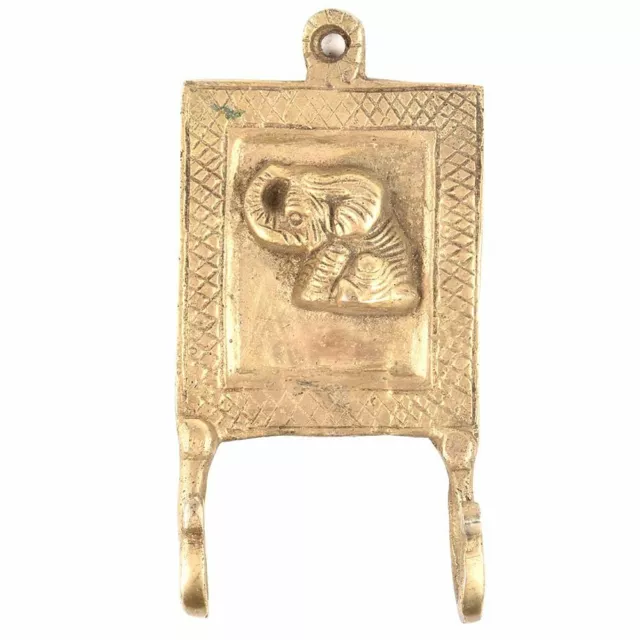 New Hanger for Caps Golden Antique Coat Rack Brass Wall Hooks Elephant Hat Rack