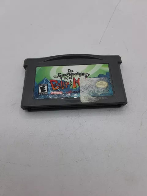 The Grim Adventures Of Billy & Mandy Nintendo Gameboy Advance Sp Gba