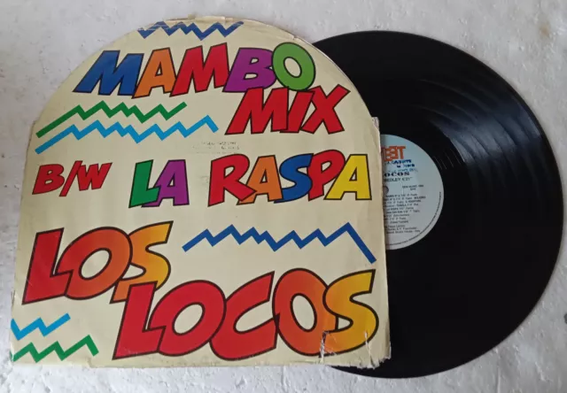 LOS LOCOS La Raspa (1992) Vinile, 12" – Meet Records – MEET 791