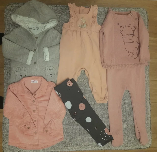 Pacchetto vestiti bambine 9-12 mesi Disney Peter Rabbit