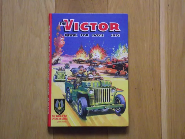 The Victor book for Boys - 1971 annual.  SUPERB condition!!!