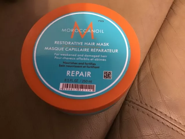 Moroccan oil restorative hair mask 8.5 oz weakened and damaged hair repair
