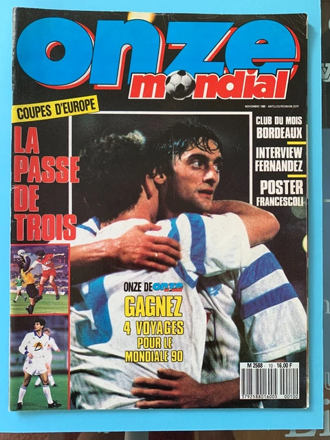 France Football 1988 Francescoli Matra Racing - Livres
