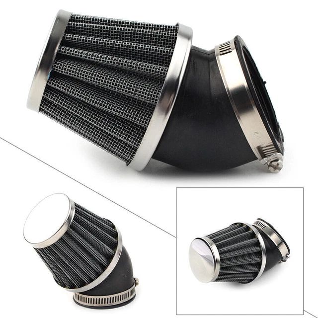 50mm Universal Motorcycle Air Filter Cleaner Fit Scooter ATV Pit Dirt Bike Honda