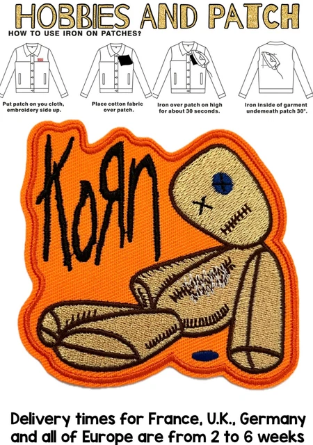 Toppa Ricamata Termoadesiva E Da Cucire We Will Rock You - 7,5 X 5,5 Cm - Per Jeans, Giacca, Zaino