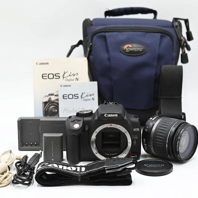 EXCELLENT] CANON EOS Kiss Digital N 18-55mm Lens Kit Black