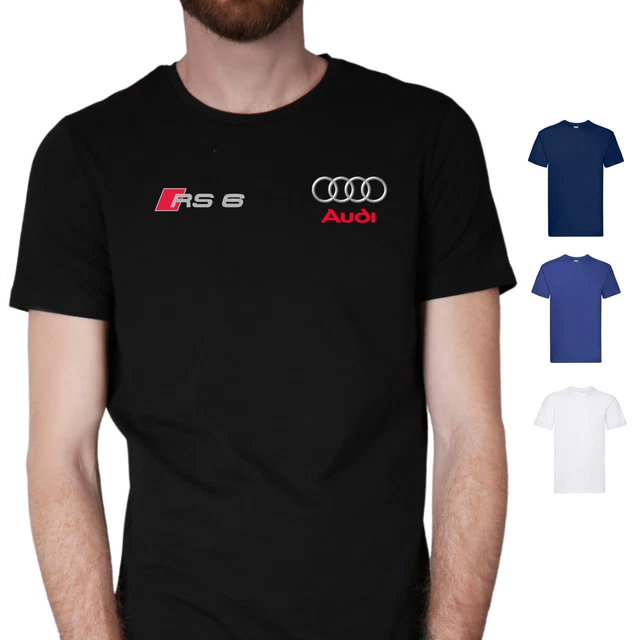 Maglietta Audi RS 6 S line Abbigliamento Uomo Automotive Sport Regalo Auto