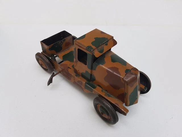 JOUET ANCIEN TOLE militaire charles rossignol vers 1935 couleur militaire EUR 90,00 - FR