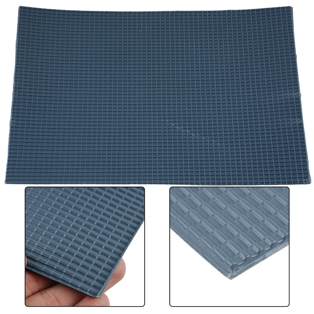 Modèle Carreaux DIY Écologique Art Good Texture Gris Bleu Miniature Échelle O