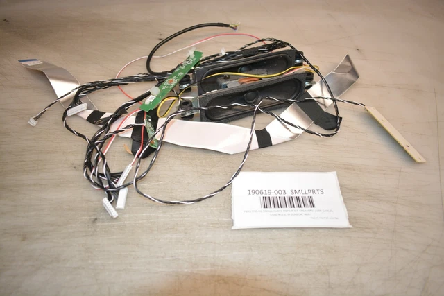 Vizio D55-E0 Small Parts Repair Kit Speakers; Lvds Cables; Controls; Ir Sensor;