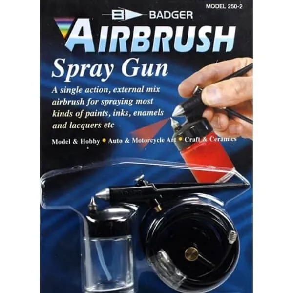 BADGER Airbrush Spray Set - Basic Spray Gun BA2502 250-2