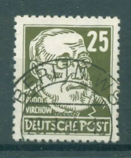DDR 1952 Nr 334va XI gestempelt (223747)