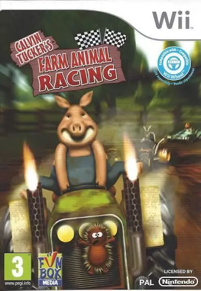Cd Calvin Tucker's Farm Animal Racing Wii