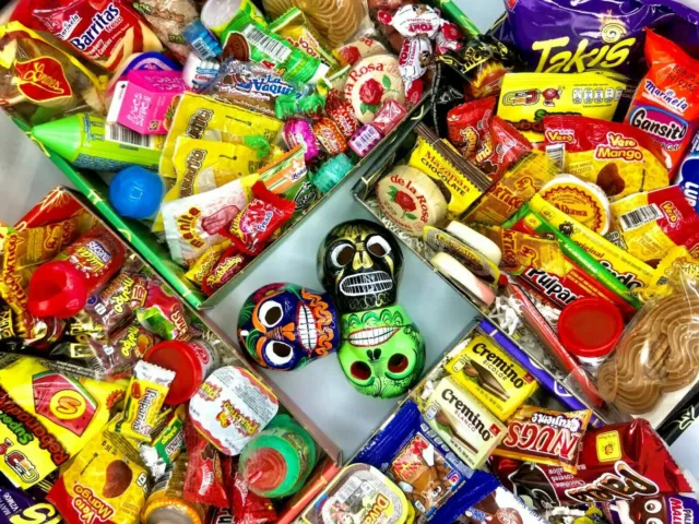Mexican Candy Assorted Box Mexican Lollies Candy Sweet