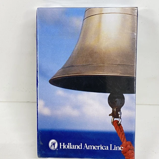 VINTAGE HOLLAND AMERICA Line Cruise Ship Playing Cards NEW 8 99 