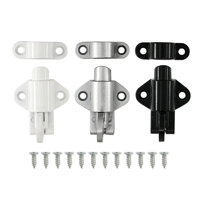 SELF CLOSING LATCH Bolt Automatic Spring Loaded Door Gate Security Lock