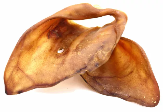 Getrocknete Schweineohren XXL für Hunde 1 Kg | Deutsche Herstellung w. Pansen