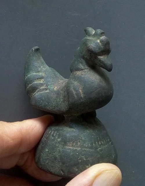 18th circa.--SOUTHEAST ASIA---OPIUM WEIGHT---HANTHA(BIRD)---350 g. heavy item 3