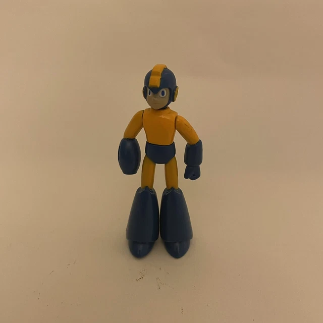 Megaman Jazwares Mini Action 3" Rockman Capcom Orange And Blue