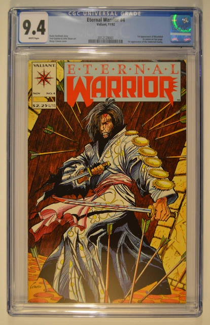 ETERNAL WARRIOR [1992] #4 - CGC 9.4 (NM) - Collectible Grade 1992 Comic Book!