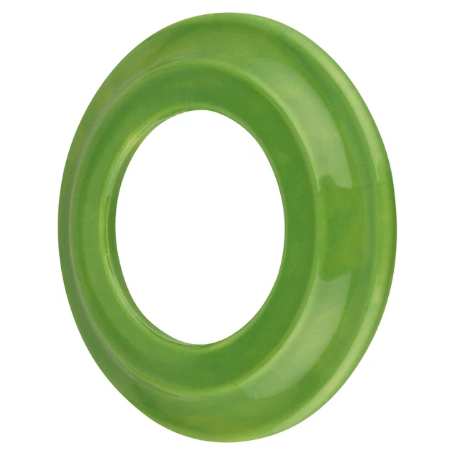 Porcelaine Rétro Cadre 1-fach I Commutateur de Programme Série PR1 Jaune-Vert