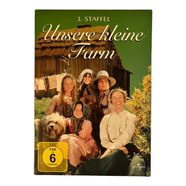 UNSERE KLEINE FARM 3. Staffel mit Michael Landon Melissa Gilbert DVD 1977 EUR 14,90