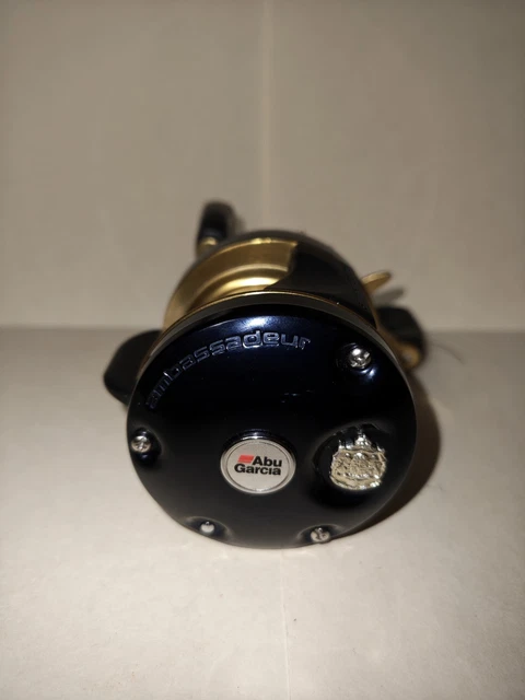 abu garcia ambassadeur 5601c4 baitcast reel left handed Blue 5601 C4 Baitcasting molded soft touch knobs deliver great comfort and leverage to put the heat on your next trophy Used Abu Garcia Ambassadeur 5601