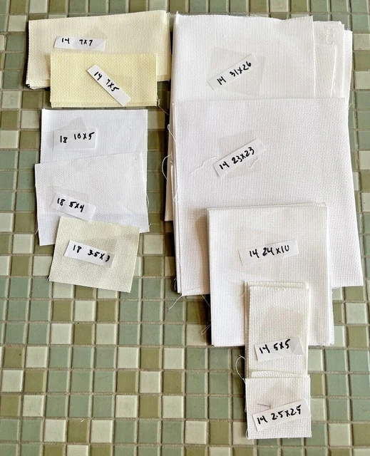 AIDA CLOTH PICK Size and Count 12.00 PicClick