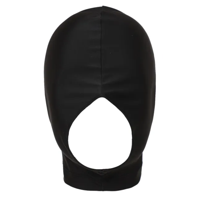 Adult Headgear Breathable Face Mask Elastic Balaclava Hoods Black Halloween