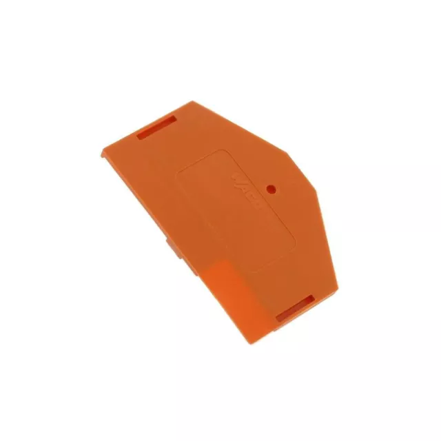 3X 280-313 Grenz-/Trennplatte Verwendung: 280-6 orange 2,5x36,5x50,5mm WAGO