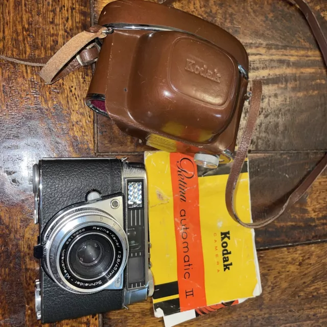 Kodak Retina Automatic II with 45mm f/2.8 Lens Film Camera