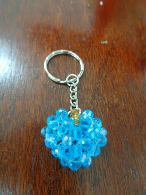 Handmade Crystal Heart Handbag/Keyring Charm