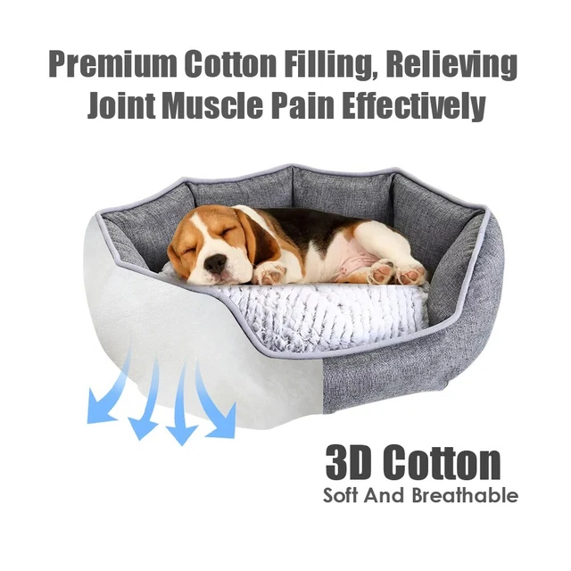 Super Soft Pets Sofa Dog Bed Cat Sleeping Couch Cotton Warm 🦮