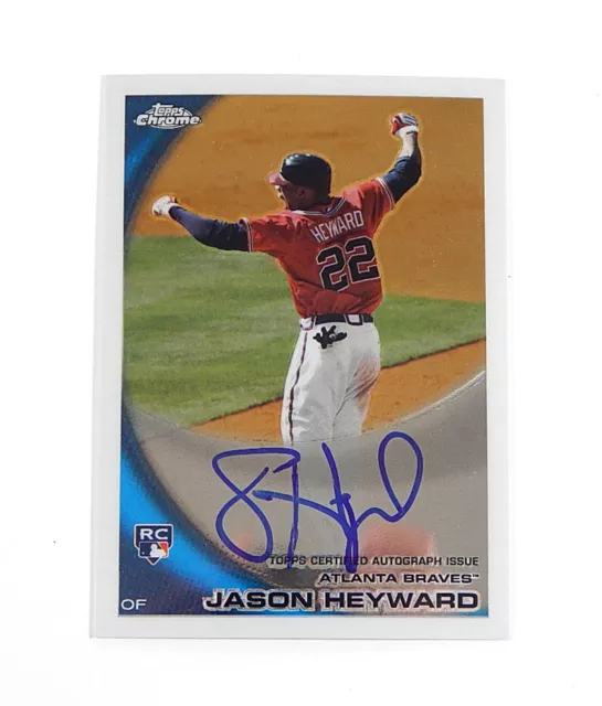 2010 Topps Chrome Rookie Autographs Jason Heyward RC #174 Auto