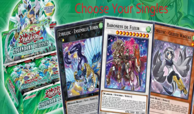 Yugioh - Legendary Duelists: Synchro Storm LED8 Pick Your Singles