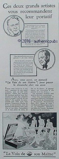 Poster Publicitaire La Voix De Son Maître – Raxm – 70x100 Cm – Neuf