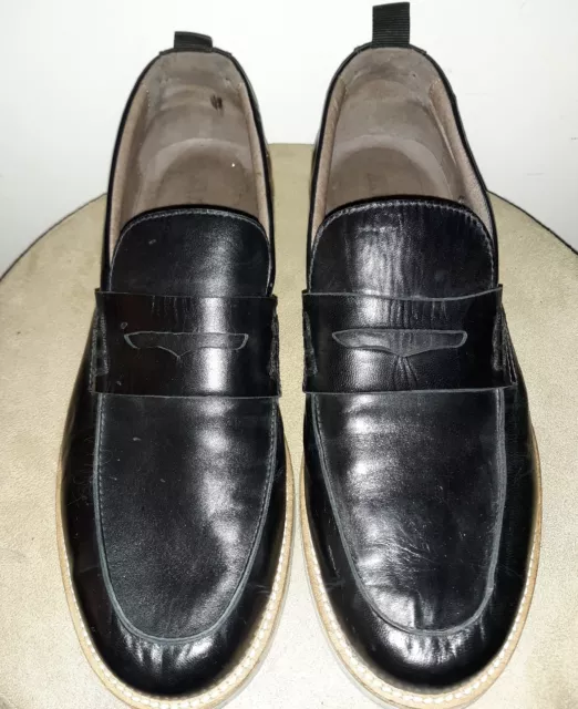 FABIANO RICCI MENS leather loafer slip on driving shoe. Made In Italy ...