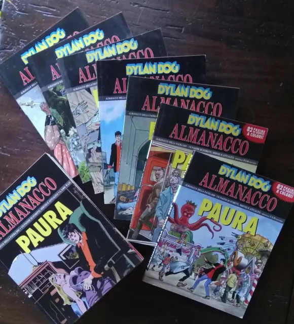 15 Volumi DYLAN DOG Almanacco Della Paura Fumetti Bonelli Lotto Raccolta Horror