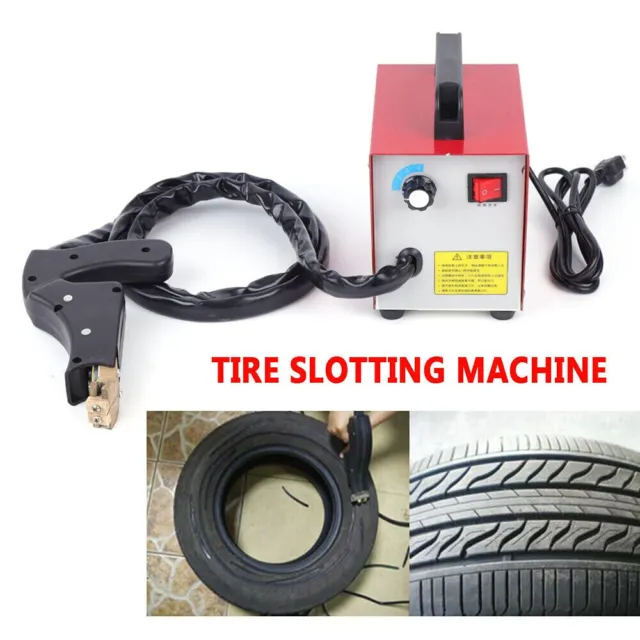 350W Tyre Tread Cutting Machine Manual Car Truck Tire Regroover Groover Tool Kit